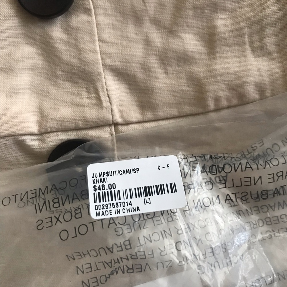 Forever 21 Linen Jumpsuit! (brand new!) - Picture 5 of 6
